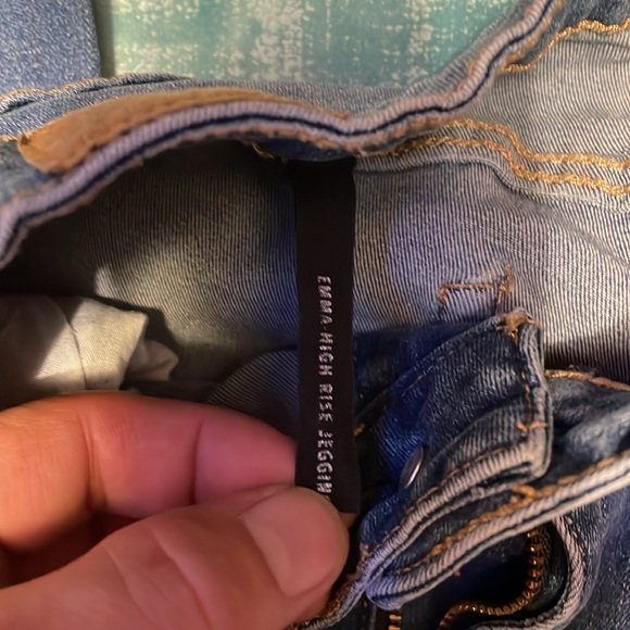 Blue notes Ava High Rise Jeggings Skinny Denim Jeans 👖 like new size 30 - Picture 6 of 7